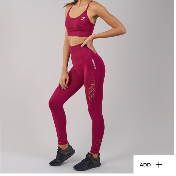 Gymshark Pants - Gym shark seamless energy  High waisted leggings